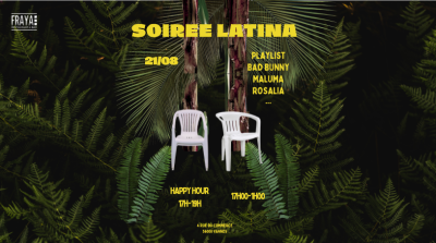soirée latina fraya vannes