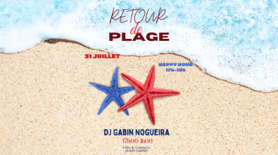 Soiree retout de plage fraya